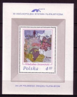 POLEN BLOCK 64 POSTFRISCH(MINT) NATIONALE BRIEFMARKENAUSSTELLUNG LODZ - Blokken & Velletjes