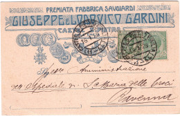 Cartolina Commerciale Castel S. Pietro Giuseppe Ludovico Gardini Savoiardi - Otros & Sin Clasificación