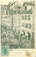 CPA CP Autriche Feldkirch Vorarlberg Marktgasse (Wochenmarkt) CAD 1905 - Feldkirch