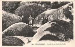 FRANCE - Le Huelgoat - Vue Sur L'entrée De La Grotte Du Diable - Carte Postale Ancienne - Huelgoat