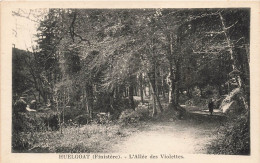 FRANCE - Huelgoat (Finistère) - Vue Sur L'allée Des Violettes - Vue Générale - Carte Postale Ancienne - Huelgoat