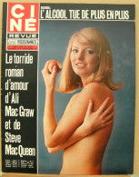 30/ CINE REVUE N°39/1972, Twiggy, Girardot, Mitchum, O'Toole, Loren, Mc Queen, Newman, Voir Description - Film