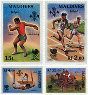 726578 HINGED MALDIVAS 1988 24 JUEGOS OLIMPICOS VERANO SEUL 1988 - Malediven (1965-...)