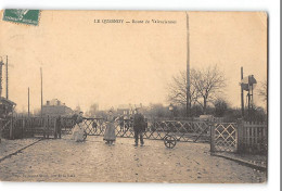 CPA 59 Le Quesnoy Route De Valenciennes Le Passage à Niveau - Le Quesnoy