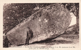FRANCE - Huelgoat - Le Rocher Tremblant - Long 7 M - Largeur 5 M 33 - épaisseur 4 M 33 - Carte Postale Ancienne - Huelgoat