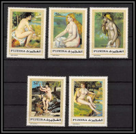 Fujeira - 1530a/ N° 646/652 A Renoir Peinture Tableaux Paintings Nus Nudes Naked ** MNH - Fujeira