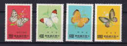 179 FORMOSE 1977 - Y&T 1129/32 - Papillon - Neuf ** (MNH) Sans Charniere - Ungebraucht