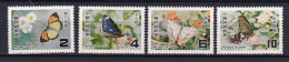 179 FORMOSE 1978 - Y&T 1187/90 - Papillon - Neuf ** (MNH) Sans Charniere - Unused Stamps
