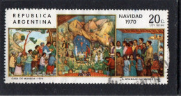 1970 Argentina - Natale - Dipinto Di Gramajo Gutierrez - Oblitérés