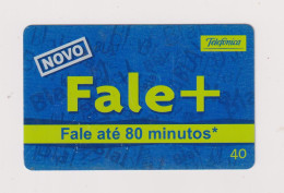 BRASIL -  Fale+ Inductive  Phonecard - Brazilië