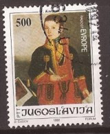 1992  2562-63  EUROPA JUGOSLAVIJA JUGOSLAWIEN KINDERTREFFEN FREUDE EUROPAS GEMAELDE TANZ  USED - Used Stamps