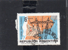1969 Argentina - El Chocon - Cerro Colorados - Oblitérés