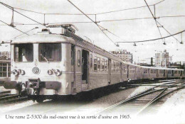 Trains - Métro - Une Rame Z-5300 Du Sud-ouest Vue à Sa Sortie D'usine En 1965 - CPM - Voir Scans Recto-Verso - Metropolitana