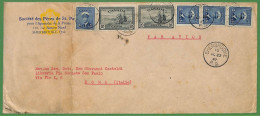 ZA1463 - CANADA - POSTAL HISTORY -  AIRMAIL Cover To ITALY - 1947 - Lettres & Documents