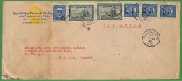 ZA1463 - CANADA - POSTAL HISTORY -  AIRMAIL Cover To ITALY - 1947 - Storia Postale