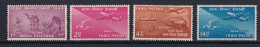 179 INDE 1954 - Yvert 48/51 - Chameau Oiseau Avion Bateau - Neuf ** (MNH) Sans Charniere - Nuovi