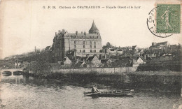 FRANCE - Château De Châteaudun - Vue Générale Du Château - Façade Ouest Et Le Loir  - Carte Postale Ancienne - Chateaudun