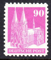 GERMANY ALLIED MILITARY POSTS  - 1948 90PF DEFINITIVE PERF !! FINE MOUNTED MINT MM * REF A - Nuevos