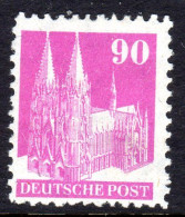 GERMANY ALLIED MILITARY POSTS  - 1948 90PF DEFINITIVE PERF !! FINE MOUNTED MINT MM * REF B - Mint