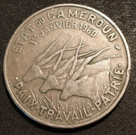 CAMEROUN - 50 FRANCS 1960 - KM 13 - ( 1er JANVIER 1960 - PAIX TRAVAIL PATRIE ) - Camerún