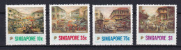 179 SINGAPOUR 1989 - Y&T 548/51 - Tableau Ville Chinoise - Neuf ** (MNH) Sans Charniere - Singapore (1959-...)