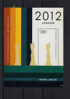 Olympics 2012 - Swimming - GHANA - S/S MNH - Sommer 2012: London