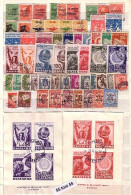 1945;1946;1947;1948;1949 COMPL.–used/gest.(O) Mi-468/717 Without 595 BULGARIA / BULGARIE - Annate Complete