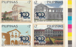 2012 Philippines St Agnes Academy Education Complete Block Of 4 MNH - Philippines