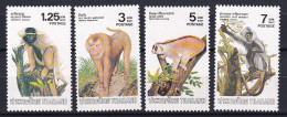 179 THAILANDE 1982 - Y&T 1010/13 - Singe - Neuf ** (MNH) Sans Charniere - Thaïlande