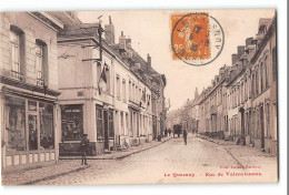 CPA 59 Le Quesnoy Rue De Valenciennes - Le Quesnoy