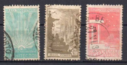 Brazil 1930 Yvert 218 / 220 - Usati