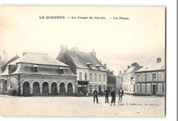 CPA 59 Le Quesnoy Le Corps De Garde La Place - Le Quesnoy