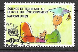 O.N.U. GENEVE - 1992 - SCIENZA E TECNICA - F. 1,60 - USATO (YVERT 234 - MICHEL 222) - Used Stamps
