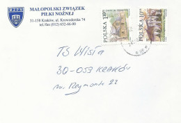 Poland Envelope (A255): Krakow Sport Małopolska Football Association - Stamped Stationery
