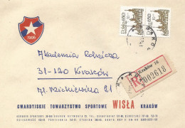 Poland Envelope (A277): Krakow Sport GTS Wisla - Stamped Stationery