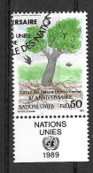 O.N.U. GENEVE - 1989 - 10° SEDE VIENNA - F. 0,50 - USATO CON APPENDICE (YVERT 178 - MICHEL 178) - Used Stamps