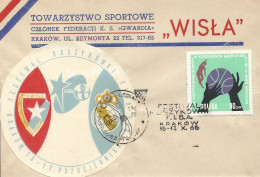 Poland Envelope (A252): Krakow Sport GTS Wisla - Stamped Stationery