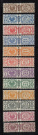 Regno 1927 - Pacchi Postali - Serie Completa - Nuovi Gomma Integra - MNH** - Descrizione - Postal Parcels