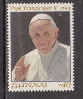 2014 Philippines Pope Francis Complete Set Of 1  MNH - Filipinas