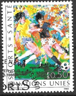 O.N.U. GENEVE - 1988 - SANITA' SPORT - F. 0,50 - USATO (YVERT 169 - MICHEL 169) - Usati