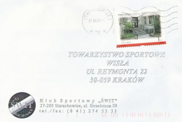 Poland Envelope (A257): Starachowice Sport KS Swit - Stamped Stationery