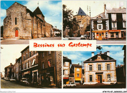 AFWP11-87-1071 - BESSINES SUR GARTEMPE - Haute Vienne - L'église - La Place - Avenue Du 11 Novembre La Mairie - Bessines Sur Gartempe