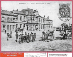 94 - Fresnes, La Mairie Les Ecoles Et La Poste: PUBLICITÉ!_TTB_Publicite Pub_cpc - Fresnes