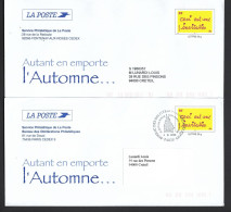 FRANCE 2004. PAP Y&T Type (n°3636) - " Ceci Est Une Invitation " Sur 2 Enveloppes LA POSTE -  Service Philatélique. - Pseudo-officiële  Postwaardestukken