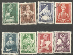 HUNGRIA YVERT NUM. 1102/1109 SERIE COMPLETA USADA - Used Stamps