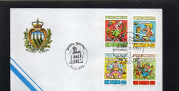 1990 San Marino - Pinocchio FDC - FDC