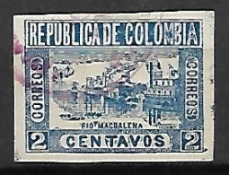 COLOMBIE   -   1902.   Y&T N° 138 Oblitération Rouge - Colombia