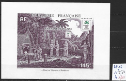 POLYNESIE FRANCAISE BF 14 * Côte 5.50 € - Blocchi & Foglietti