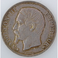 Napoléon III, 2 Francs 1856 BB, KM# 780.2, SUP - 2 Francs