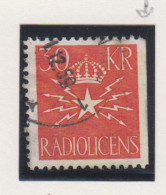 Zweden Fiskale Zegel Cat. Barefoot : Radiolicens 6 Rechts Ongetand - Revenue Stamps